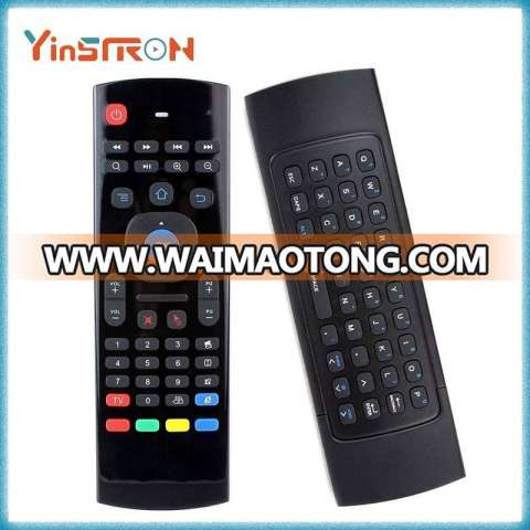 MX3 remote control 2.4G Wireless Air Mouse Fly Keyboard with IR Learning Function for Android TV Box/IPTV/Smart TV